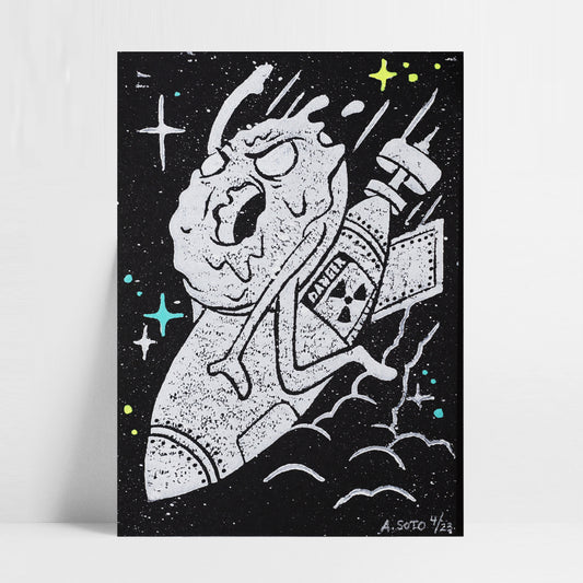 Five Points - Nuke Donut Print