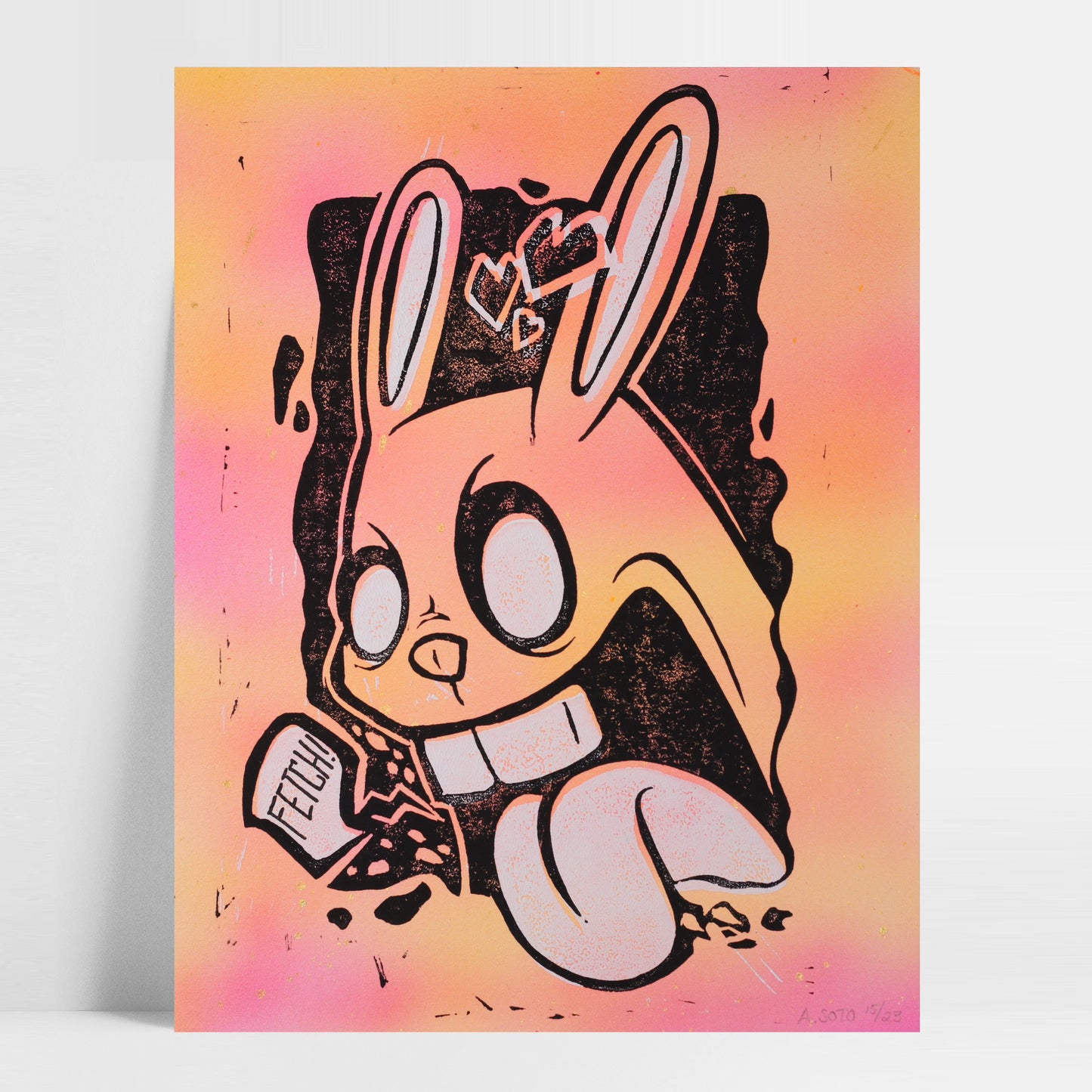 Five Points - Nuenee Block Print - Pink