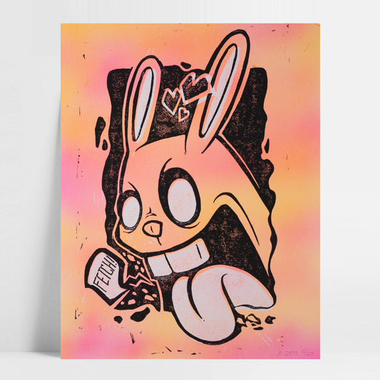 Five Points - Nuenee Block Print - Pink