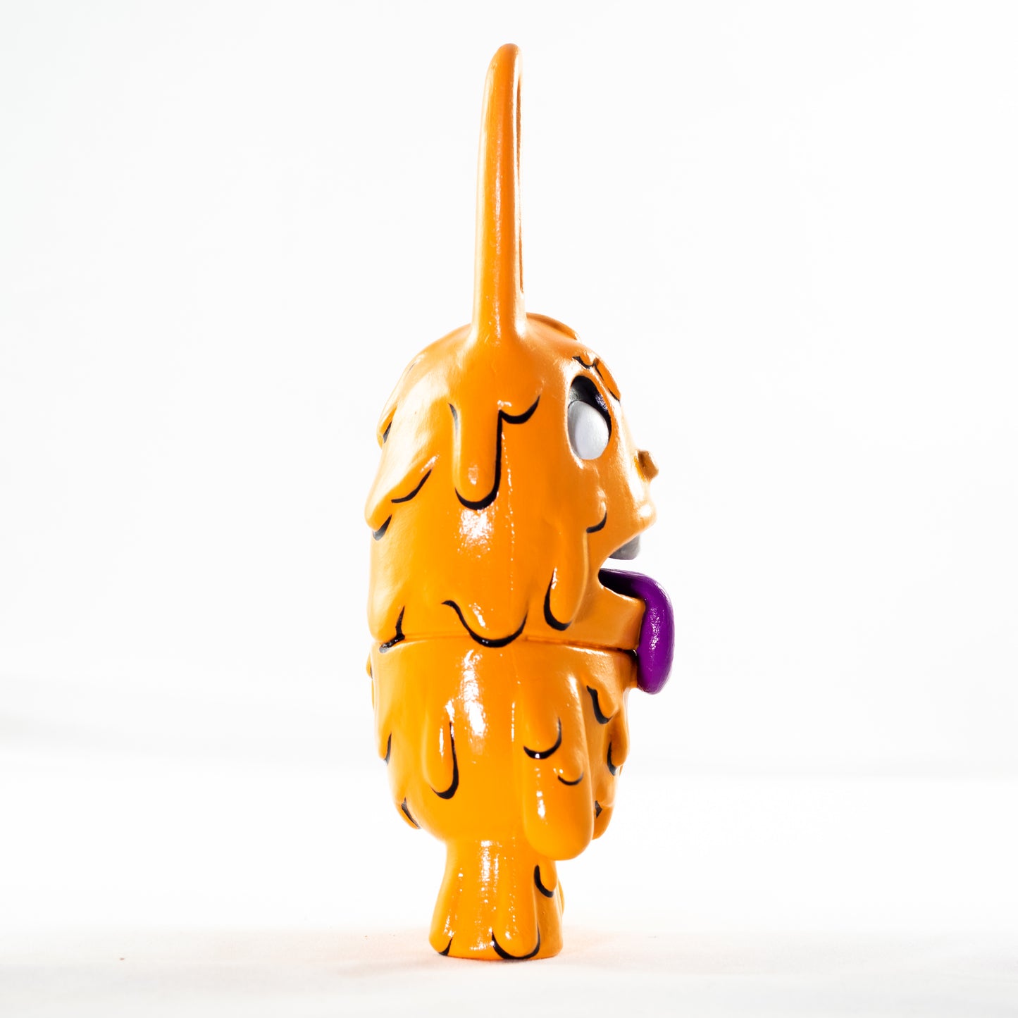 Orange Drip Zombie Bunny