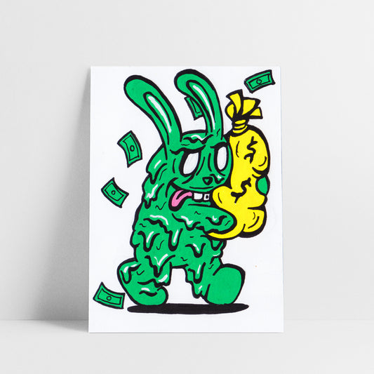 The Creatives Trading Card - Zombie Get The Money