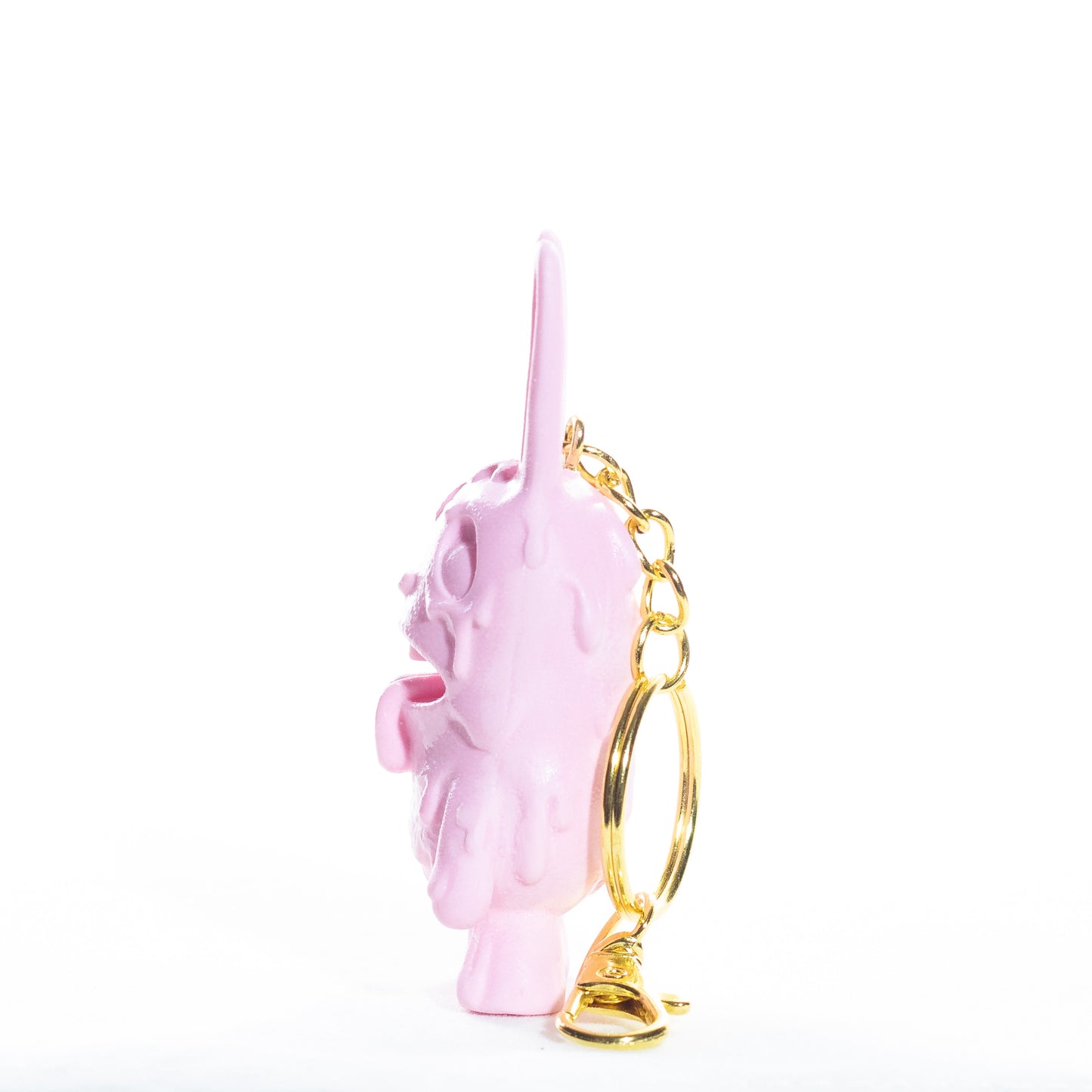Light Pink Micro Zombie Bunny 2.0 Keychain