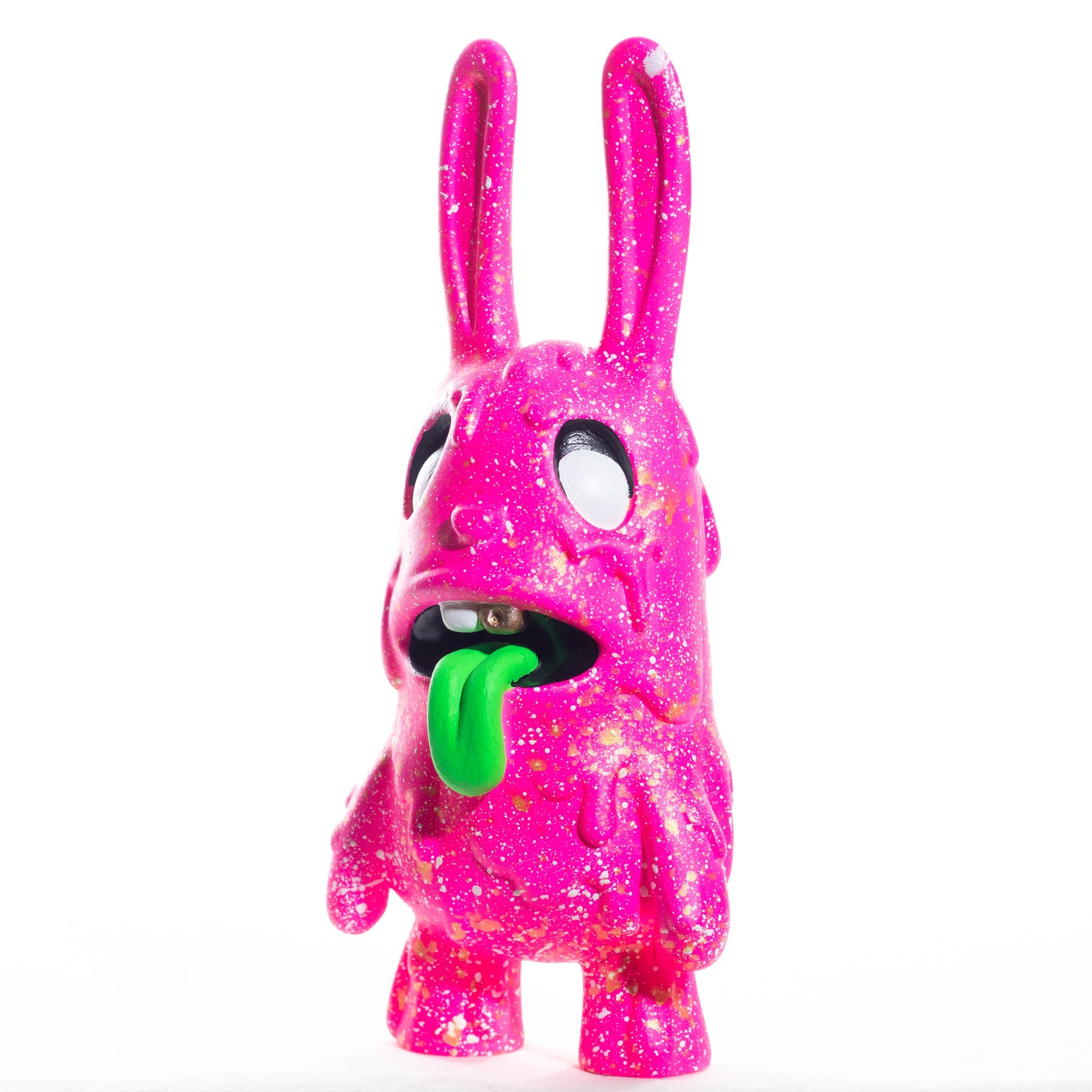 Pink Splatter Zombie Bunny 2.0
