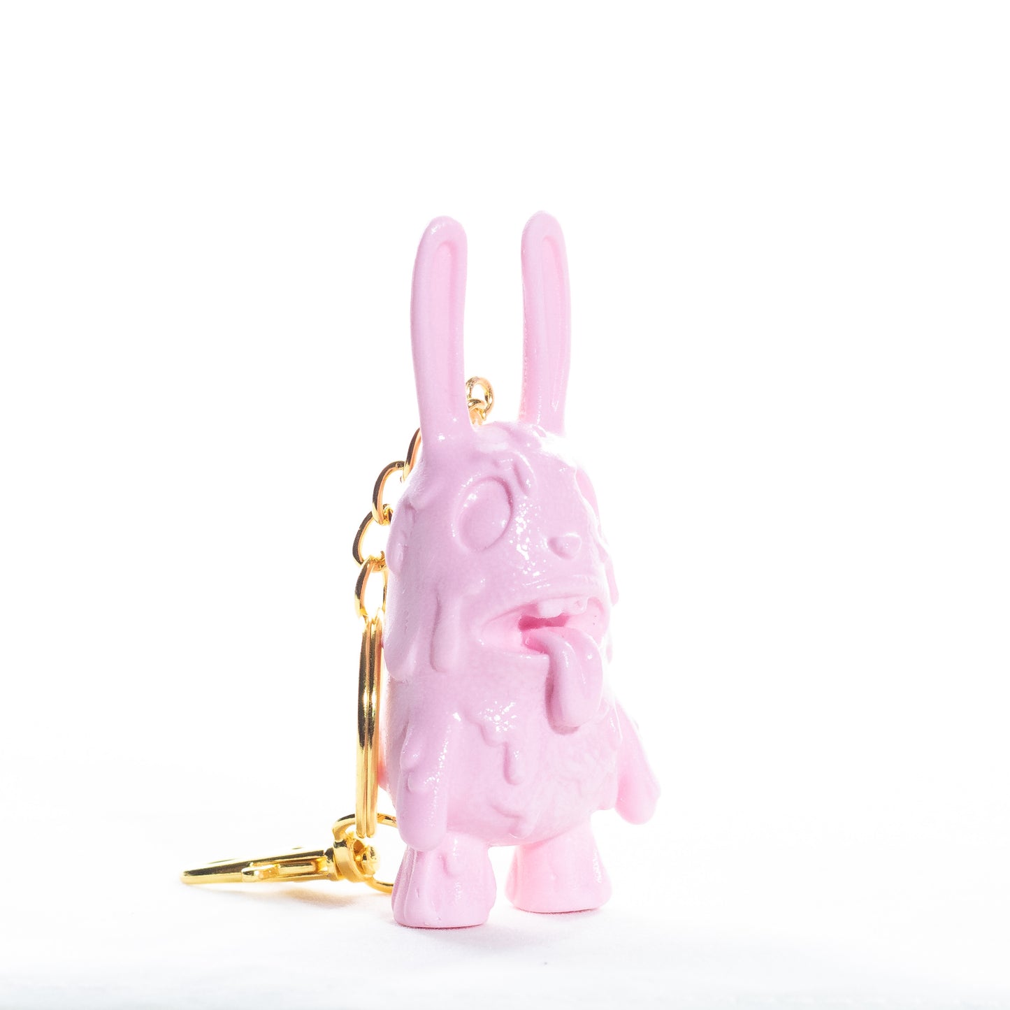 Light Pink Micro Zombie Bunny 2.0 Keychain