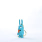 Five Points: Blue Micro Zombie Bunny Keychain