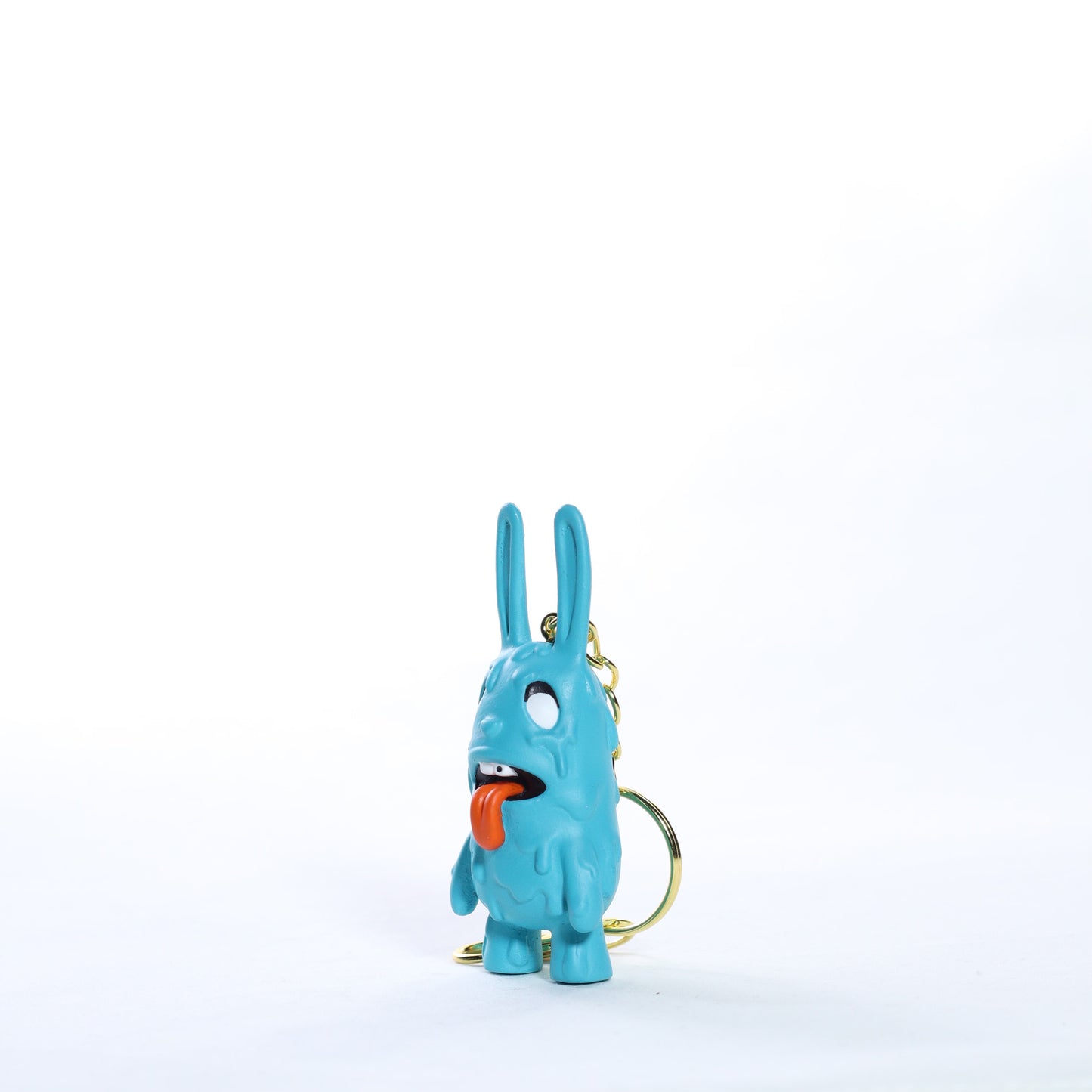 Five Points: Blue Micro Zombie Bunny Keychain