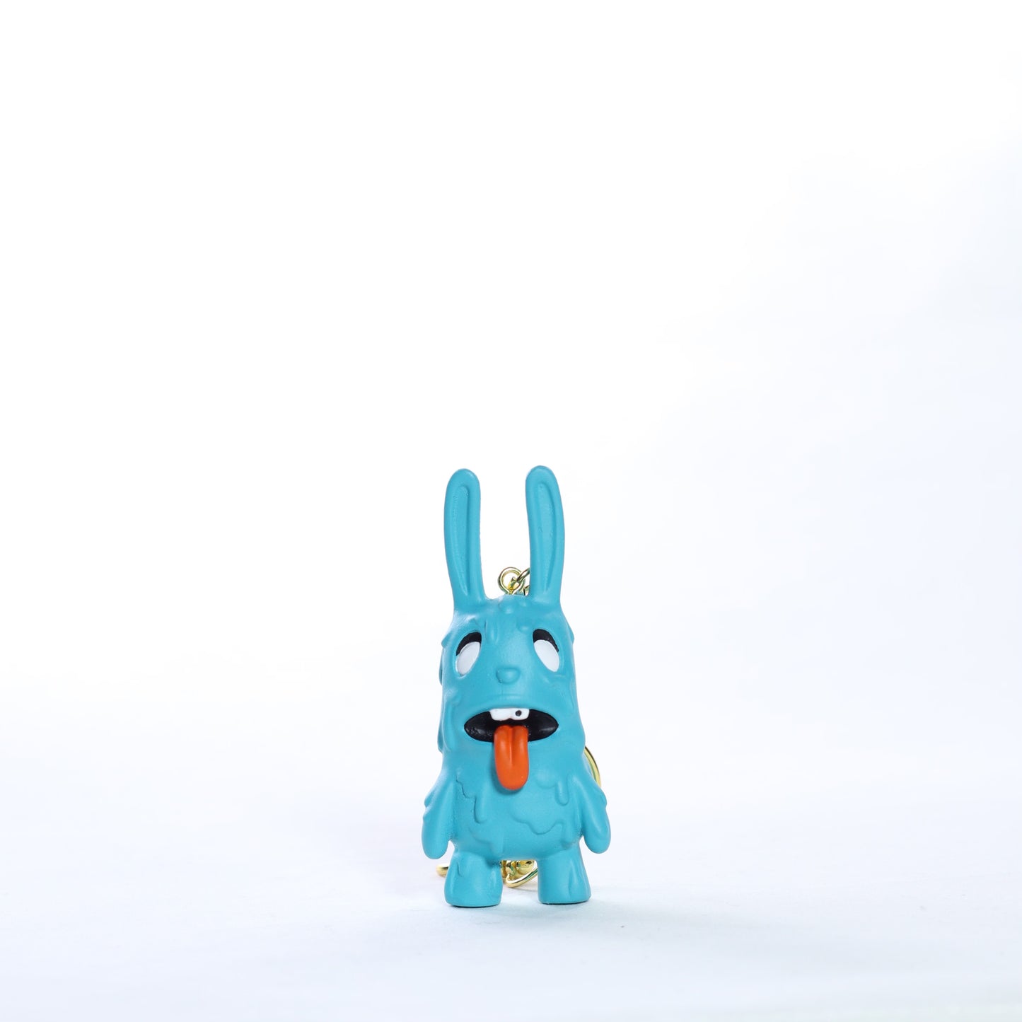 Five Points: Blue Micro Zombie Bunny Keychain