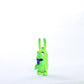 Five Points: Green Micro Zombie Bunny Keychain