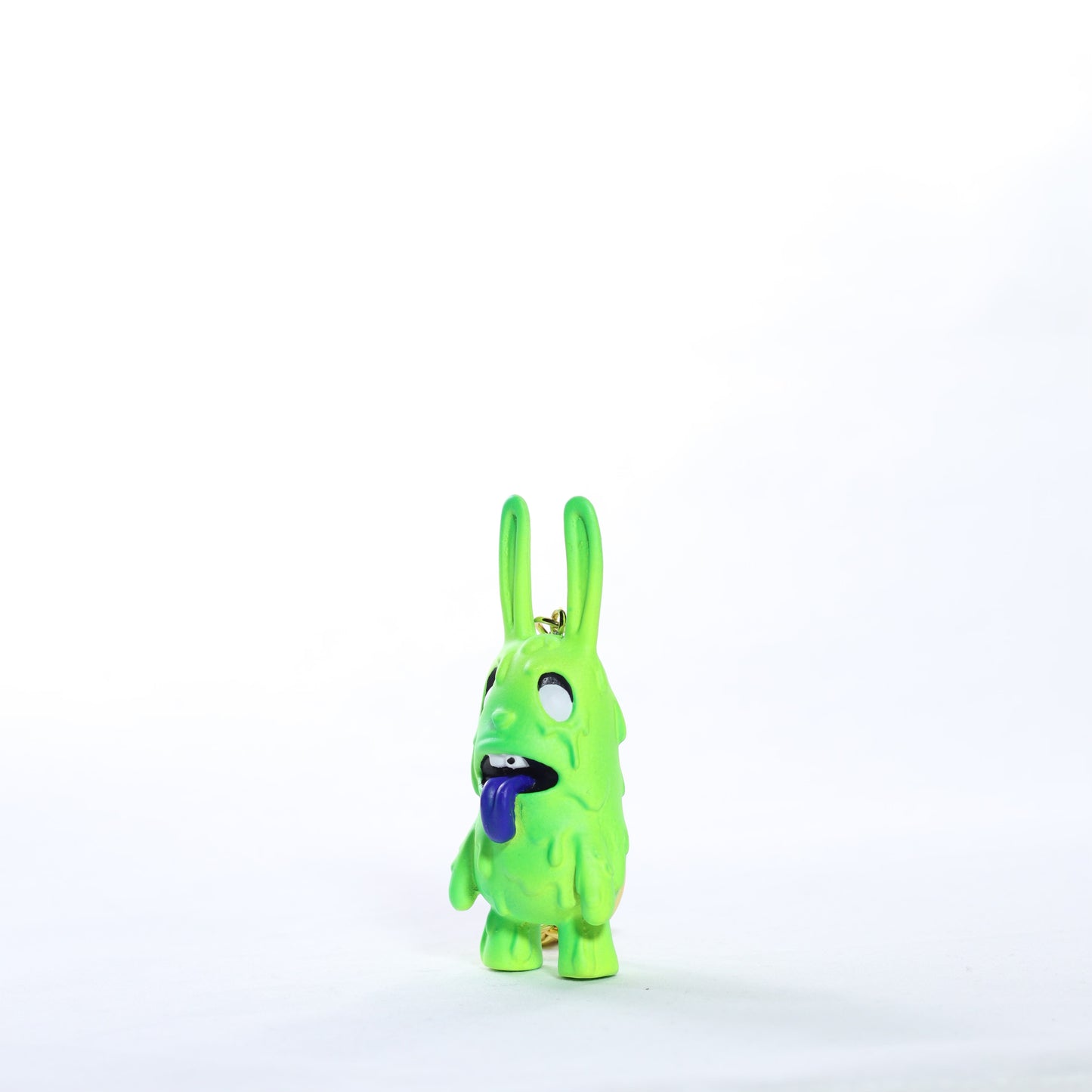 Five Points: Green Micro Zombie Bunny Keychain