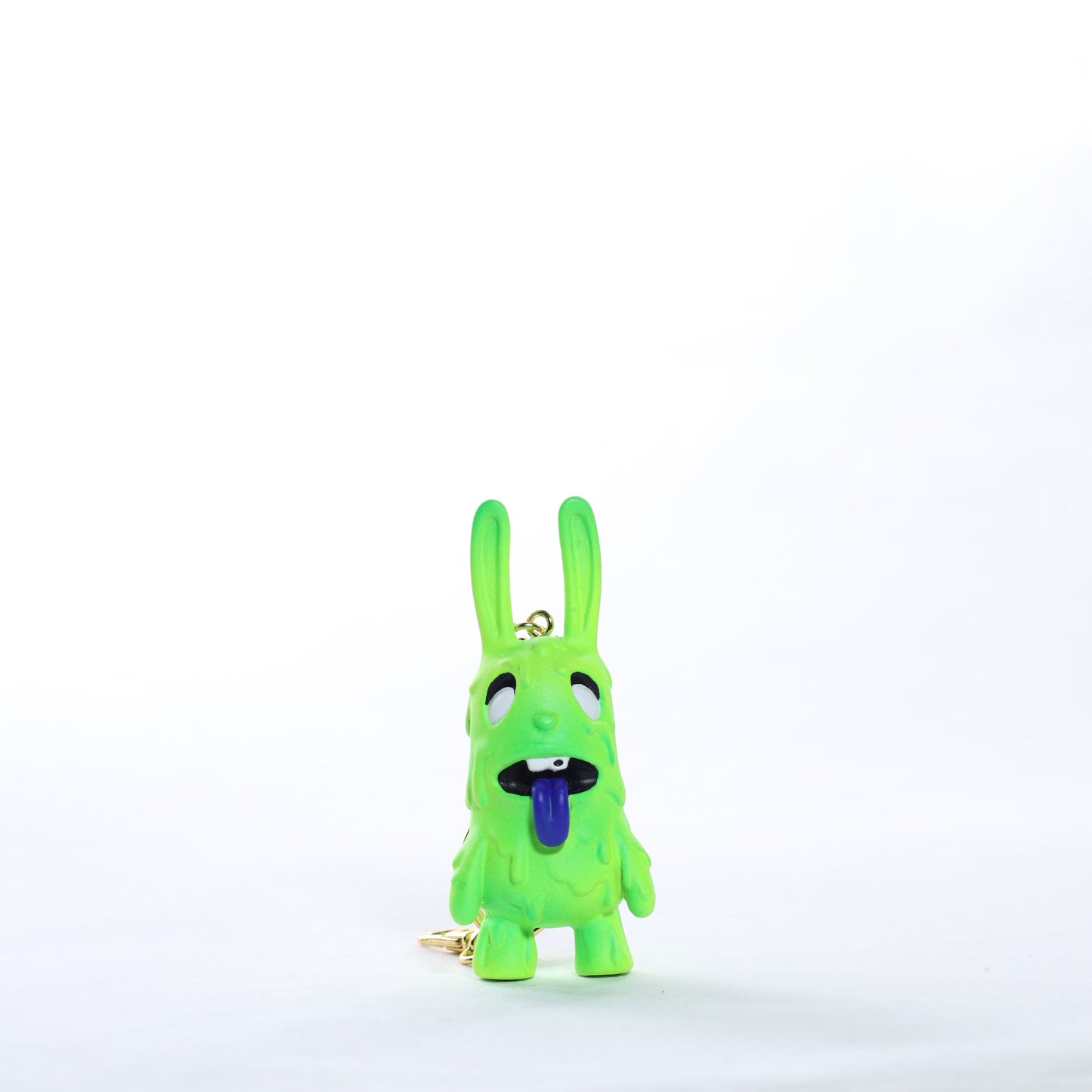 Five Points: Green Micro Zombie Bunny Keychain