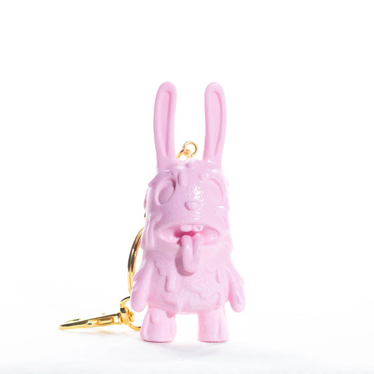 Light Pink Micro Zombie Bunny 2.0 Keychain