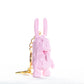 Light Pink Micro Zombie Bunny 2.0 Keychain